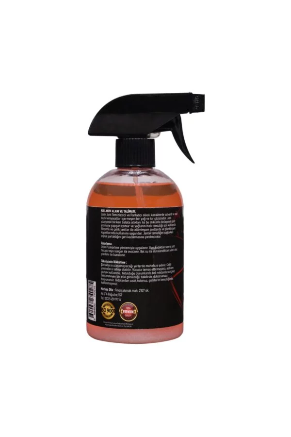 Araba Araç Oto Jant Temizleyici Parlatıcı Jant Temizleme Demir Tozu 500 Ml Oto Detailing-V1 - Görsel 2