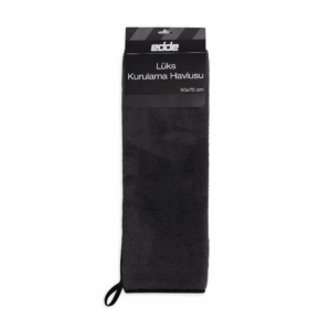 Araba Araç Oto Lüks Kurulama Havlusu Koyu Gri 50x70 cm